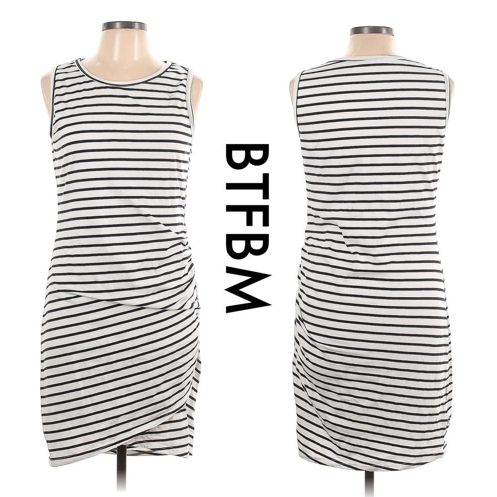 BTFBM Women 2023 Summer Sleeveless Tank Dress - Small